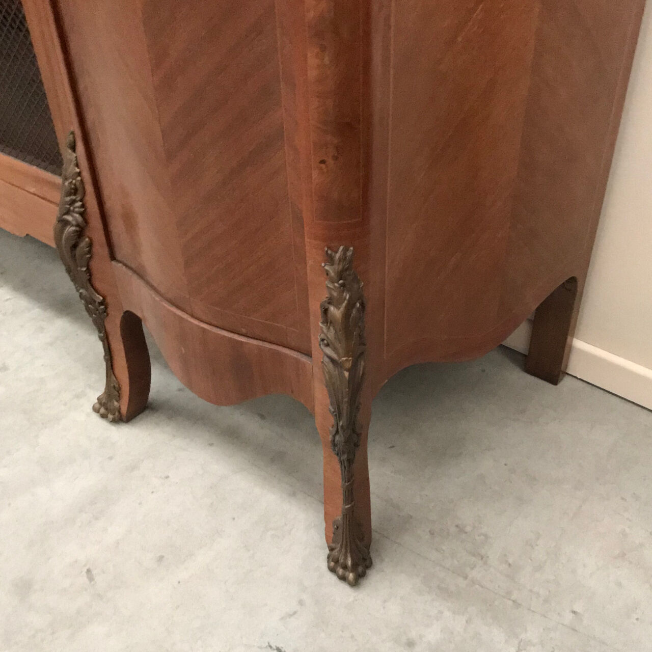 Bibliothèque de marqueterie style Empire