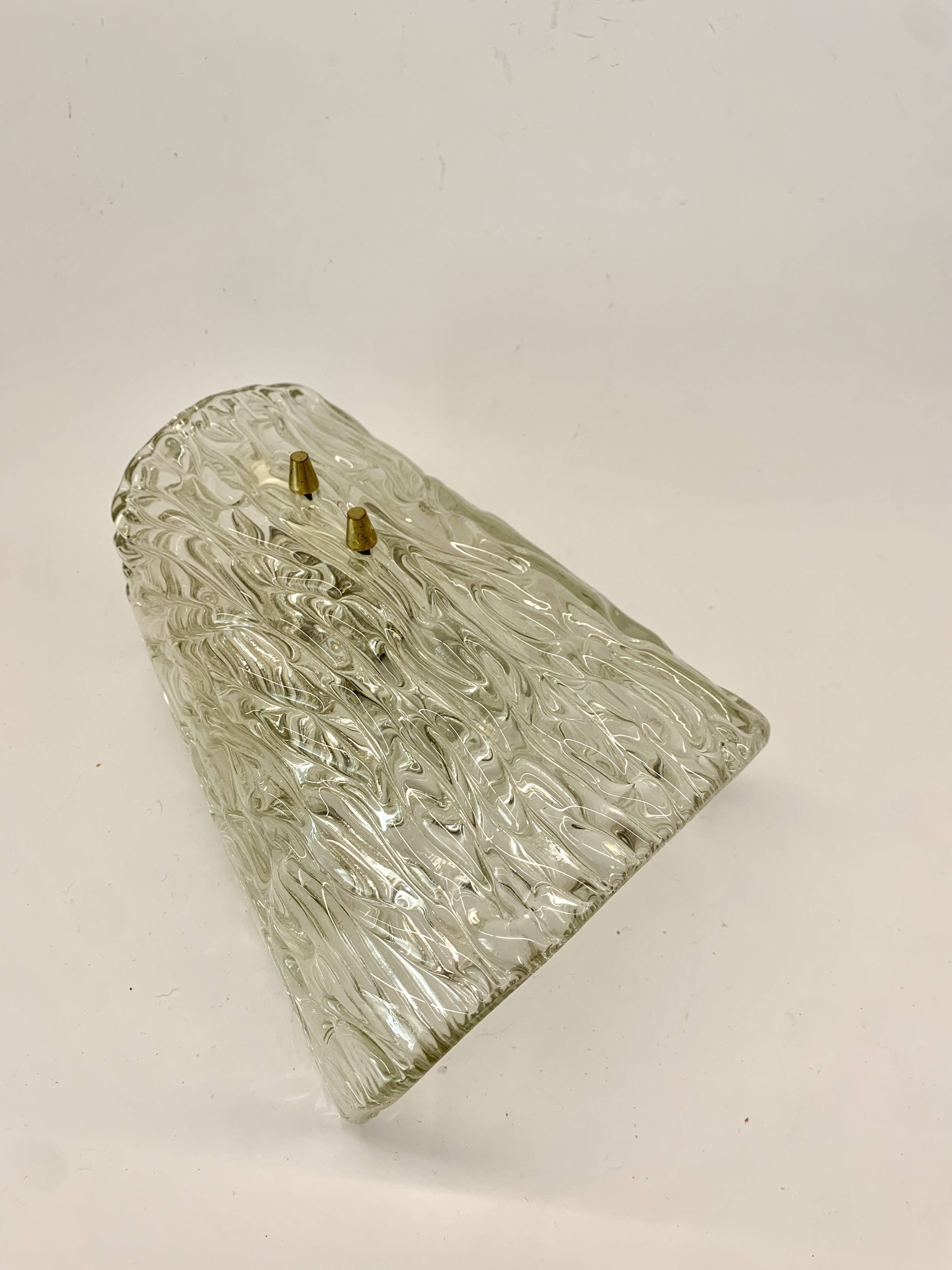 Wall lamp by J. T. Kalmar, Austria 1950s