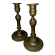 Flambeau époque Louis XVI en bronze doré finement ciselé