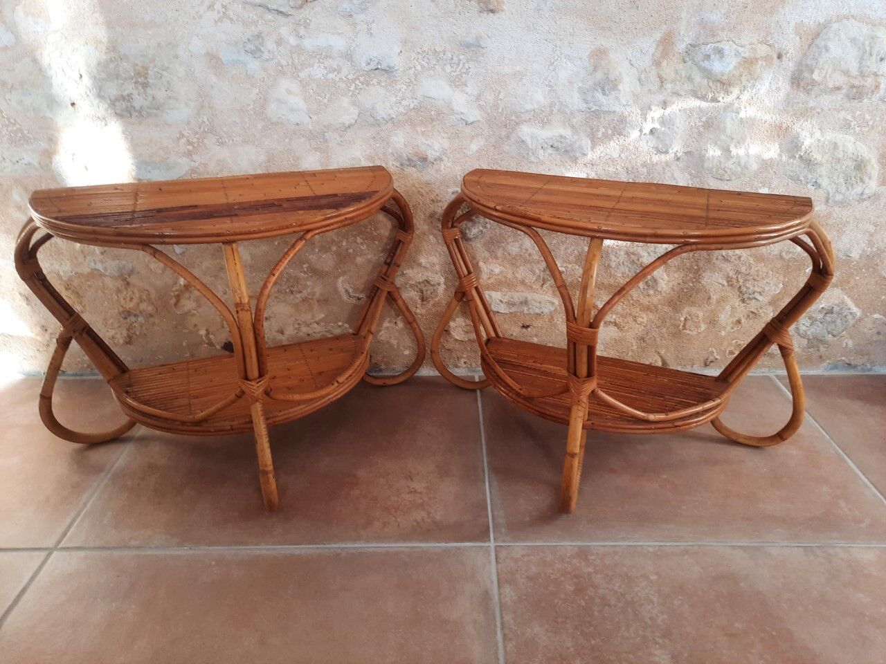 Pair of bedside tables