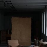 Mid-20th century, pair of armchairs by Henning Kjærnulf, oak and alcantara, 1960s.