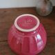 Bol vintage Italy red