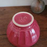 Bol vintage Italy red