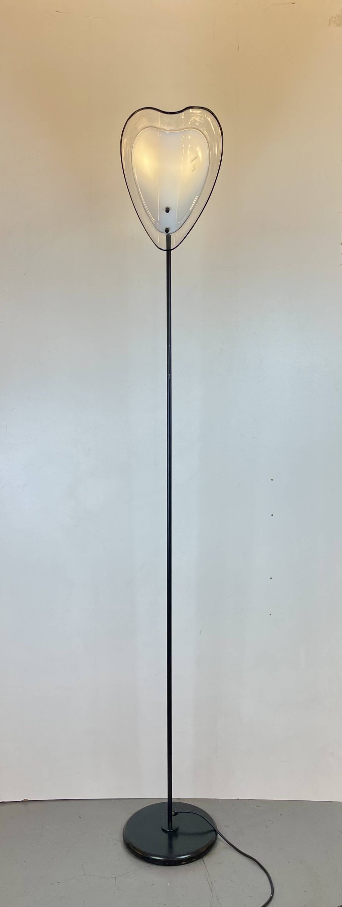 Murano Floor Lamp by Mazzega, Italy, 1980s