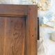 Paire de portes d'armoire ancienne en bois