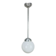 Suspension boule opaline art déco, 1930/1940