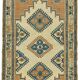Turkish Vintage Anatolian Rug 134 cm x 214 cm
