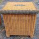 Pair of rattan bedsides