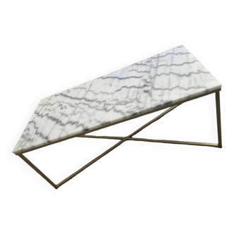 Vintage coffee table natural stone