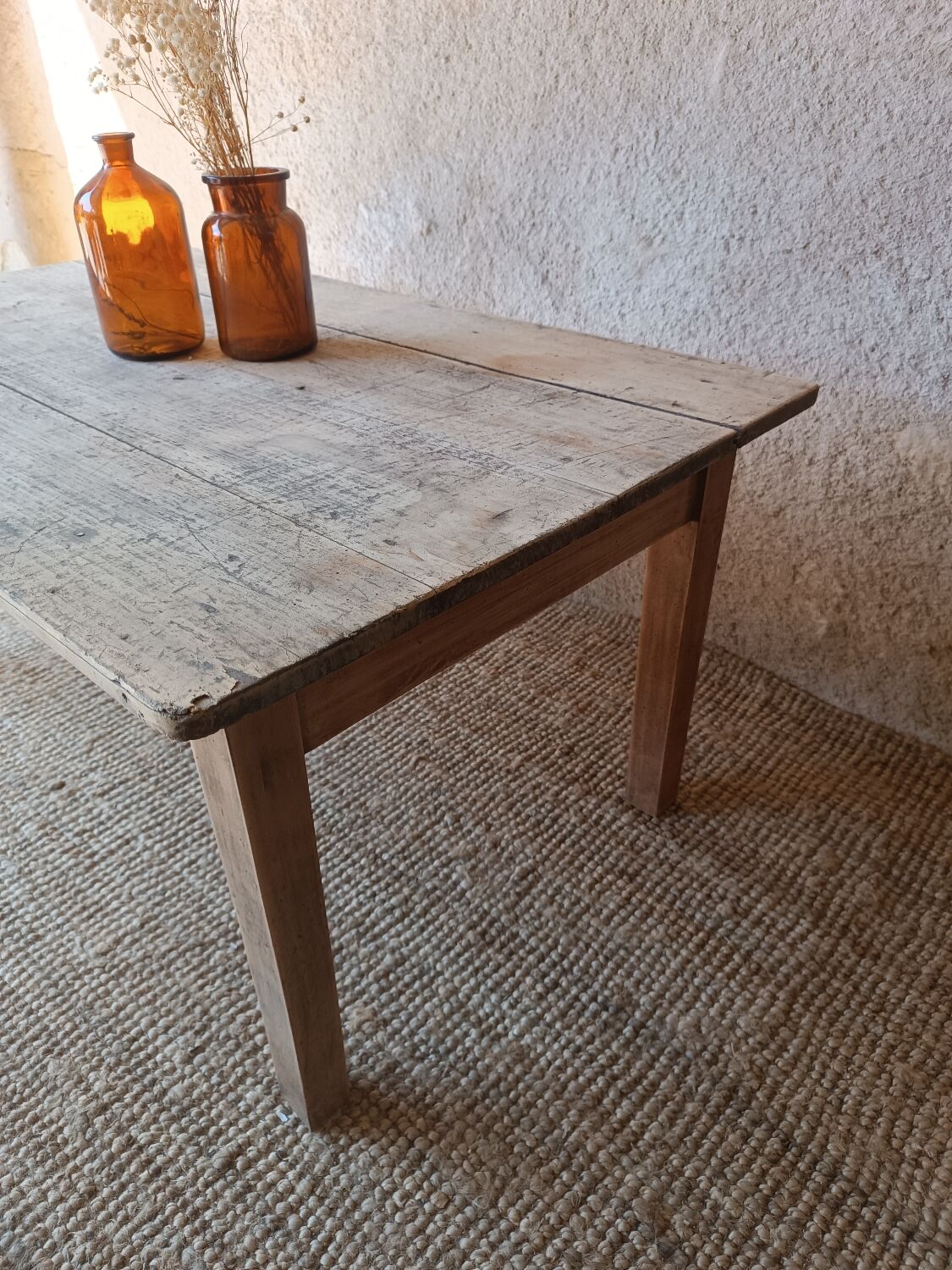 Table basse de ferme