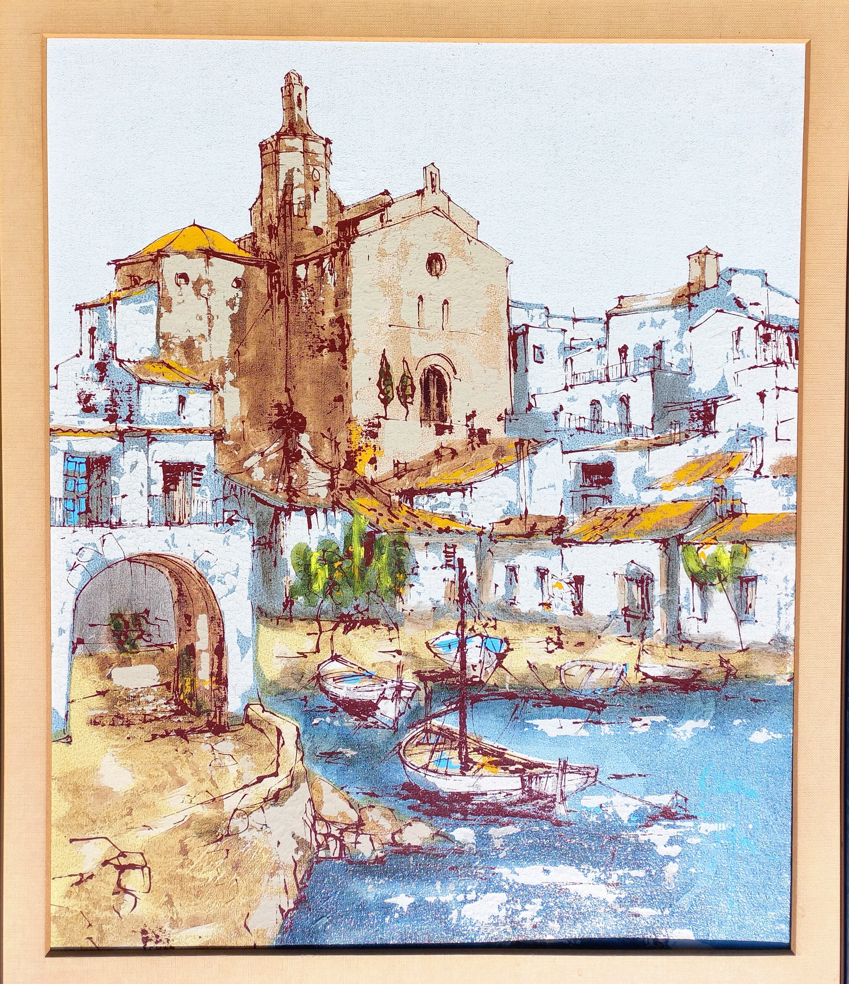 Bernard Dufour Mediterranean painting