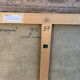 Oil-on-canvas painting The Blacksmith's Workshop 1956 signed by Fomine