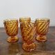 Baccarat amber glasses
