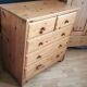 Vintage solid pine children's bedroom chest of drawers IKEA
