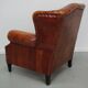 Vintage Dutch club chair in cognac leather, 1970s