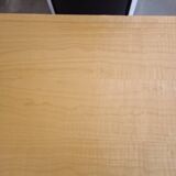 1960s Scandinavian wood veneer console table
