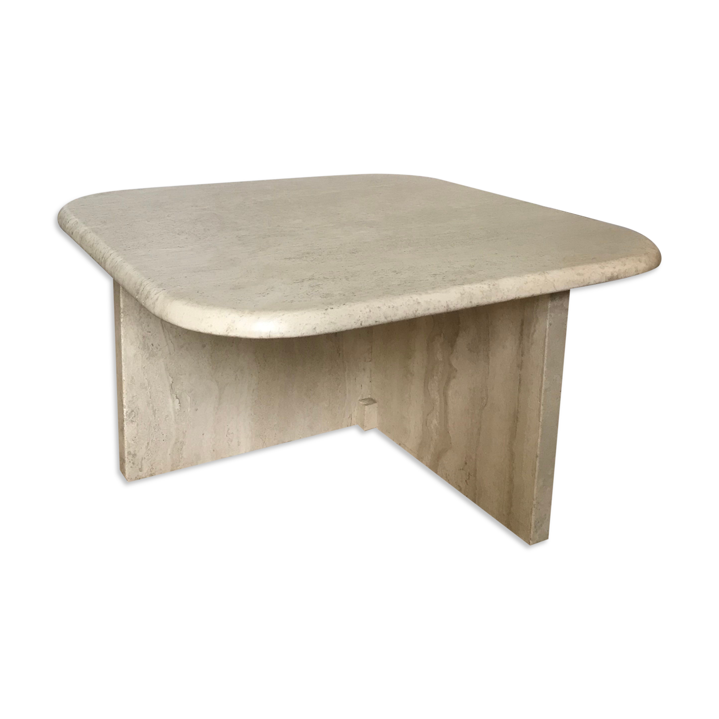 Low table in travertine