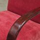 H410 Type C Powder Pink Armchair by Jindrich Halabala for Thonet 1930