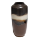 Tall glazed pottery vase, west germany, 1960s
