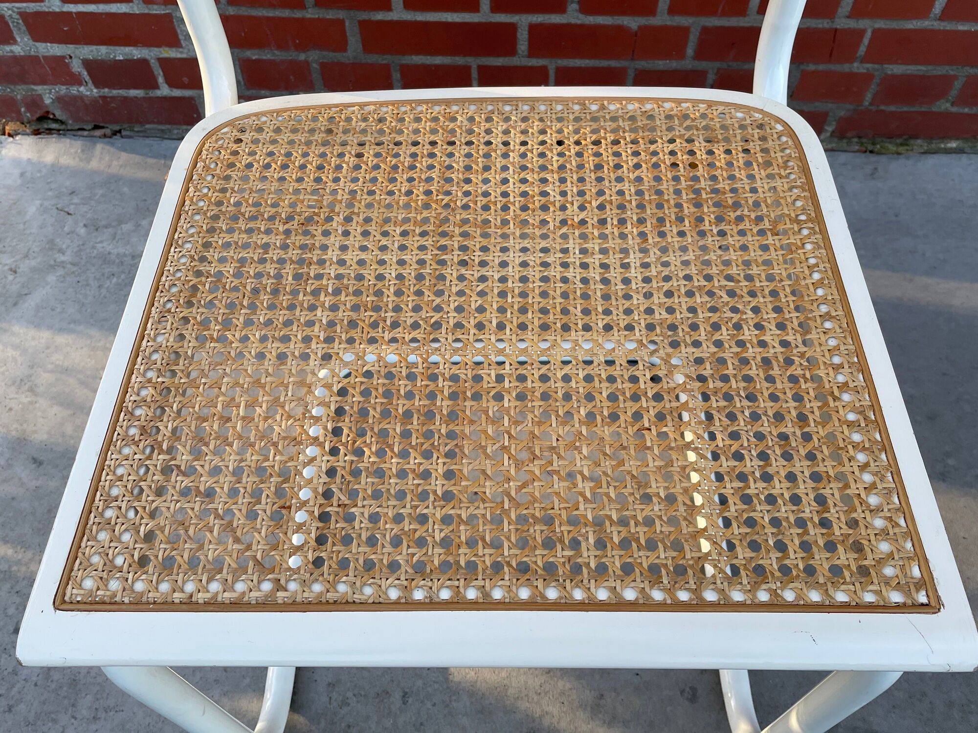 Suite of 4 chairs Cesca by Marcel Breuer made in Italy