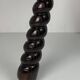 French modernist wood turned bobbin side sable in the manner of Charles Dud