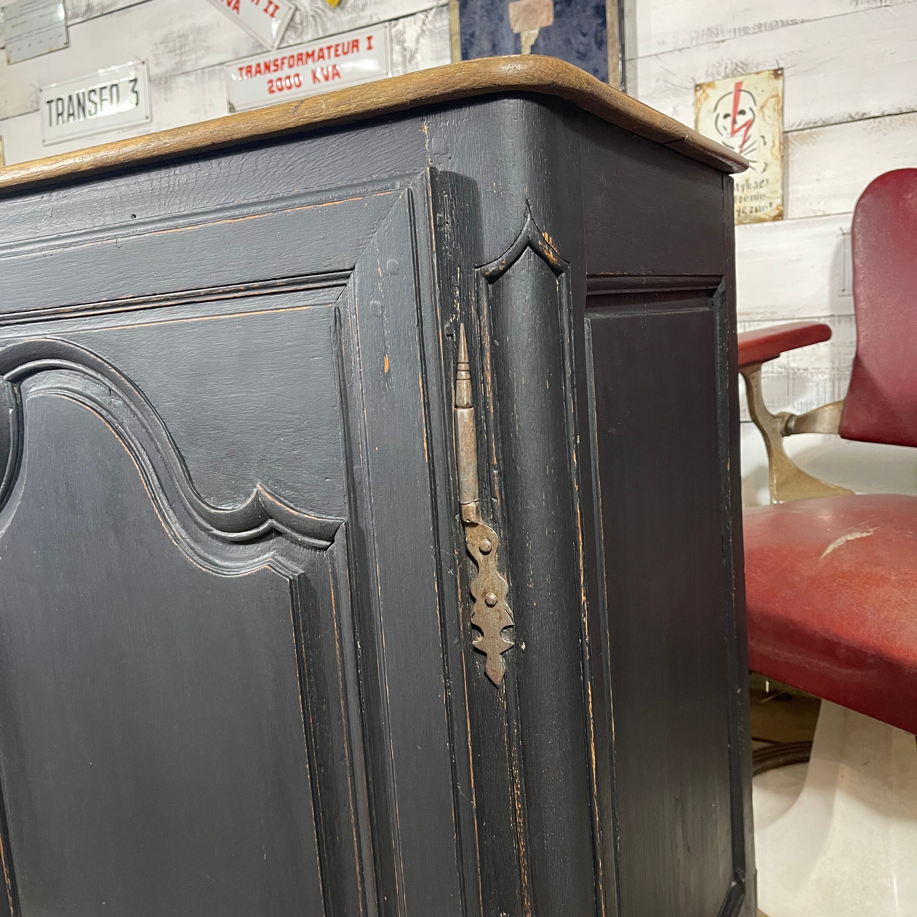 Louis XV oak sideboard