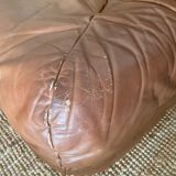 Brown leather heater