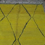 Handmade pure wool Moroccan rug 2.5x1.5 m