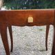 Vintage side table from the 30s/50s in beech and mirror top