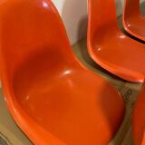 Ensemble de chaises Charles et Ray Eames DSX