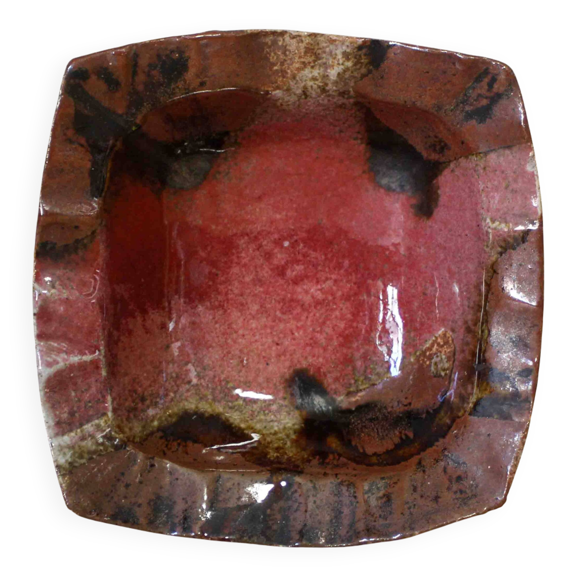 Ceramic pocket tray glazed by François Guéneau