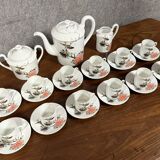 service à thé édition limitée en porcelaine de Limoges