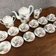 limited edition tea set in Limoges porcelain