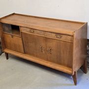 Enfilade 1950 avec vitrine