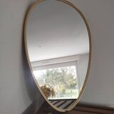 Free-form rearview mirror, 1960s