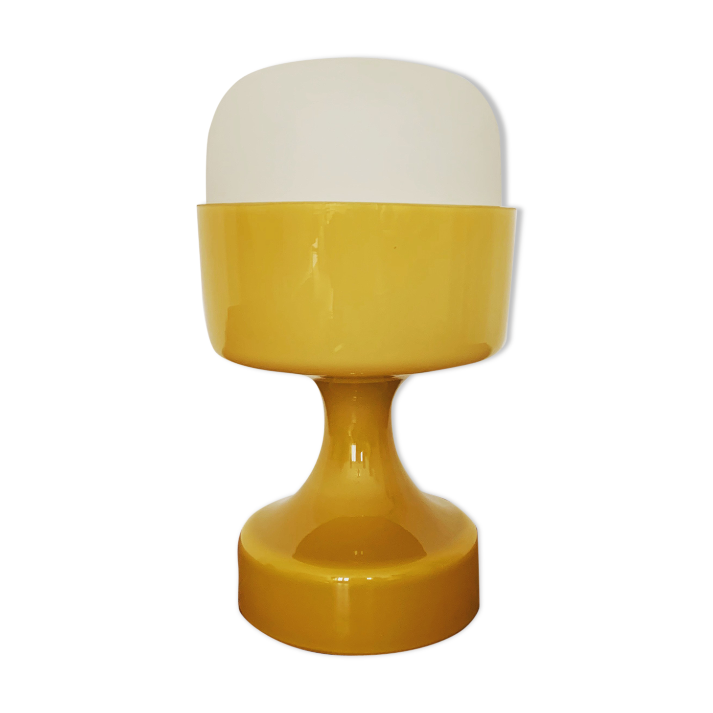 Mid-Century Modern glass table lamp