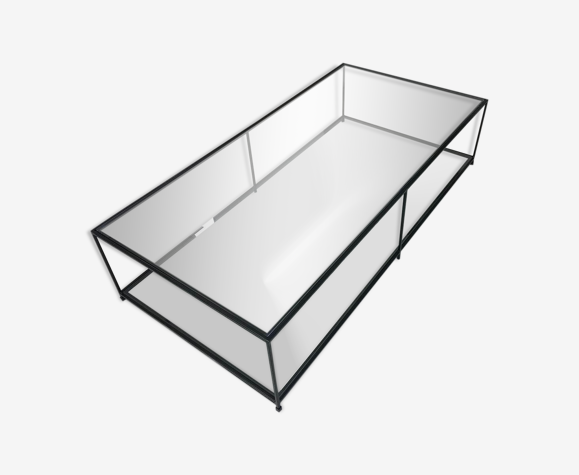 AMPM tempered glass coffee table, Sybil model | Selency