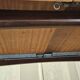 Vintage extendable dining table – sled base – modernist design