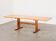Table à manger scandinave shaker en pin à abattant 1960
