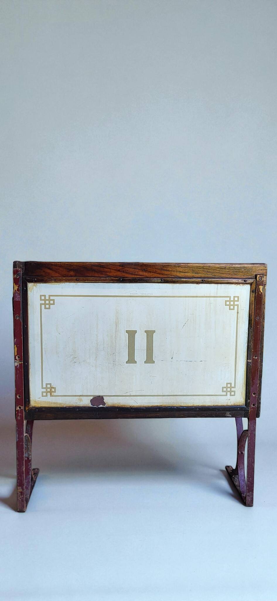 Parisian metro bench / Sprague bench from the 1930s