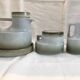 Rare coffee / tea service in Brenne sandstone "Grand Feu" - France 70s