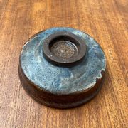 Mid-century German studio pottery bowl by Volker Ellwanger, 1960s.