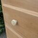Commode en bois naturel