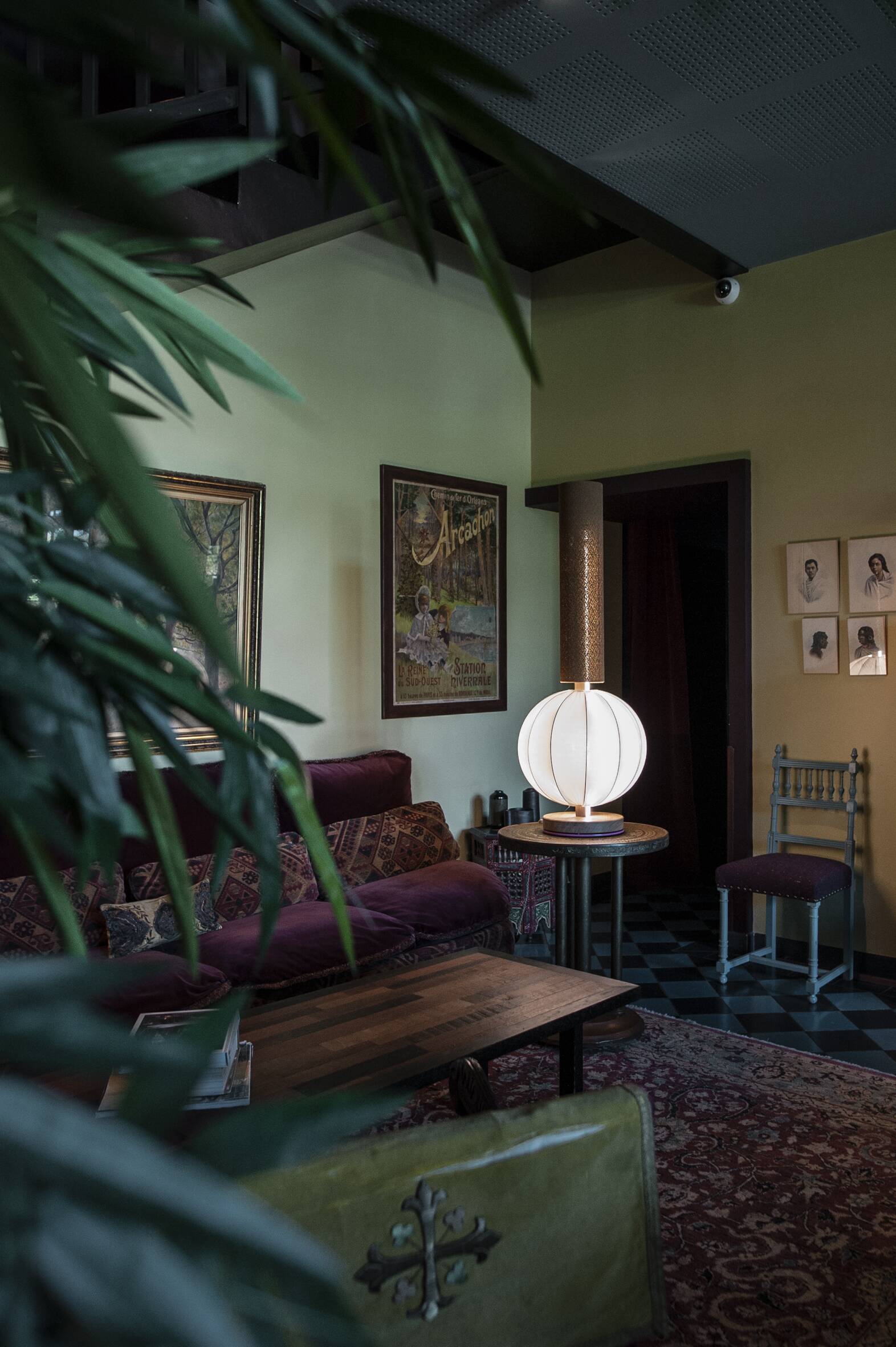 Lampadaire Mima #2, années 2000, Coton / Angélique Delaire /