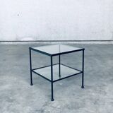 Minimalist Design Two-Tier Low Side Table, Belgium, 1960s