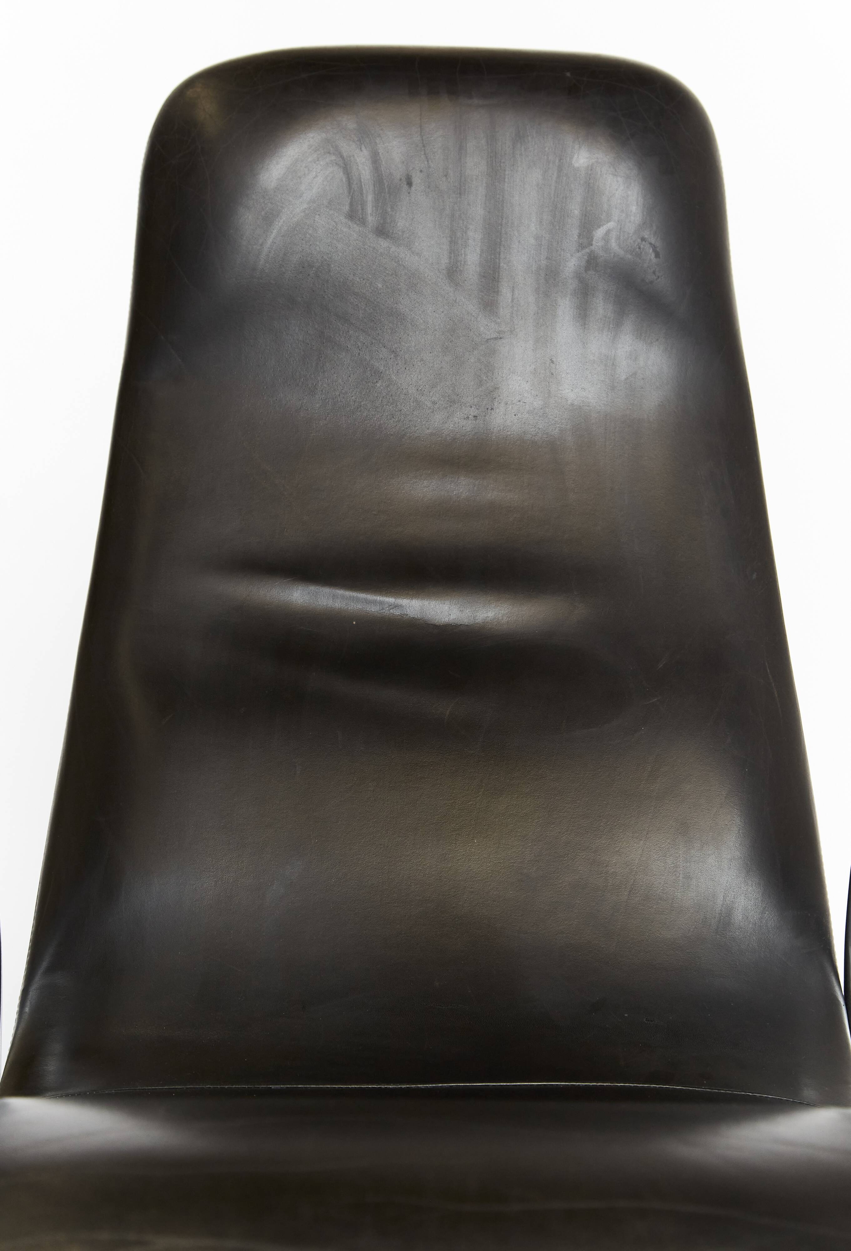 Vintage S826 Cantilever Rocking Chair in Chrome by Ulrich Böhme for Thonet