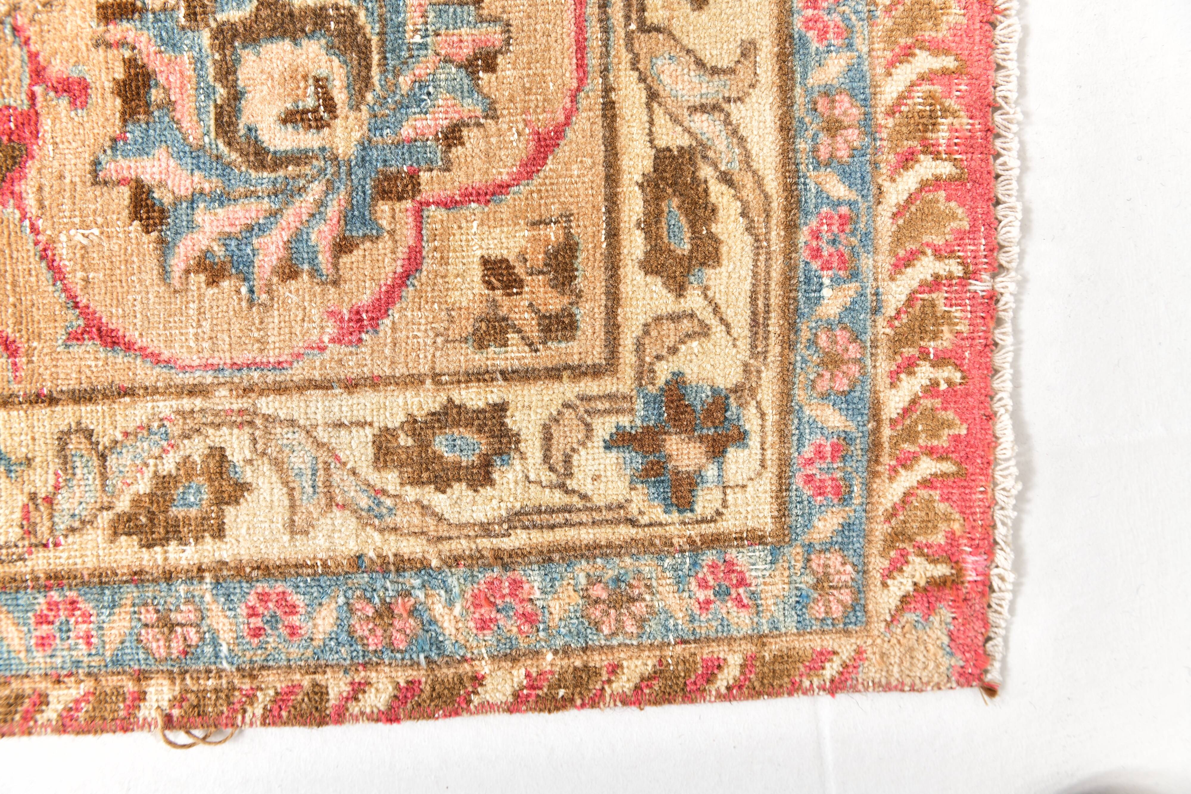 Persian Red & Cream Living Room Carpet, 279x374Cm