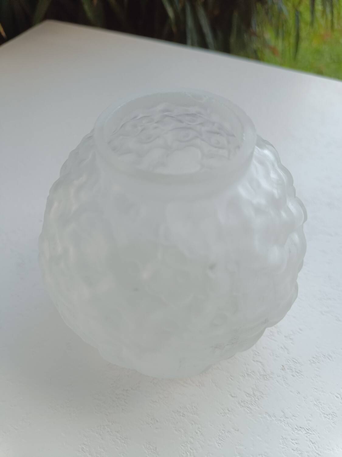 Art Deco ball vase