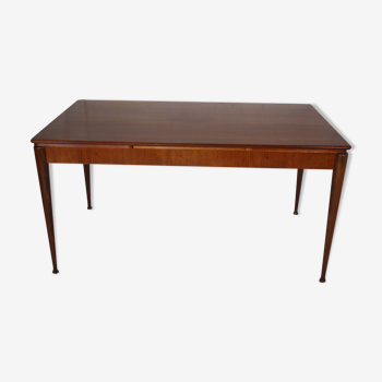 Table de salle a manger en teck scandinave 1960