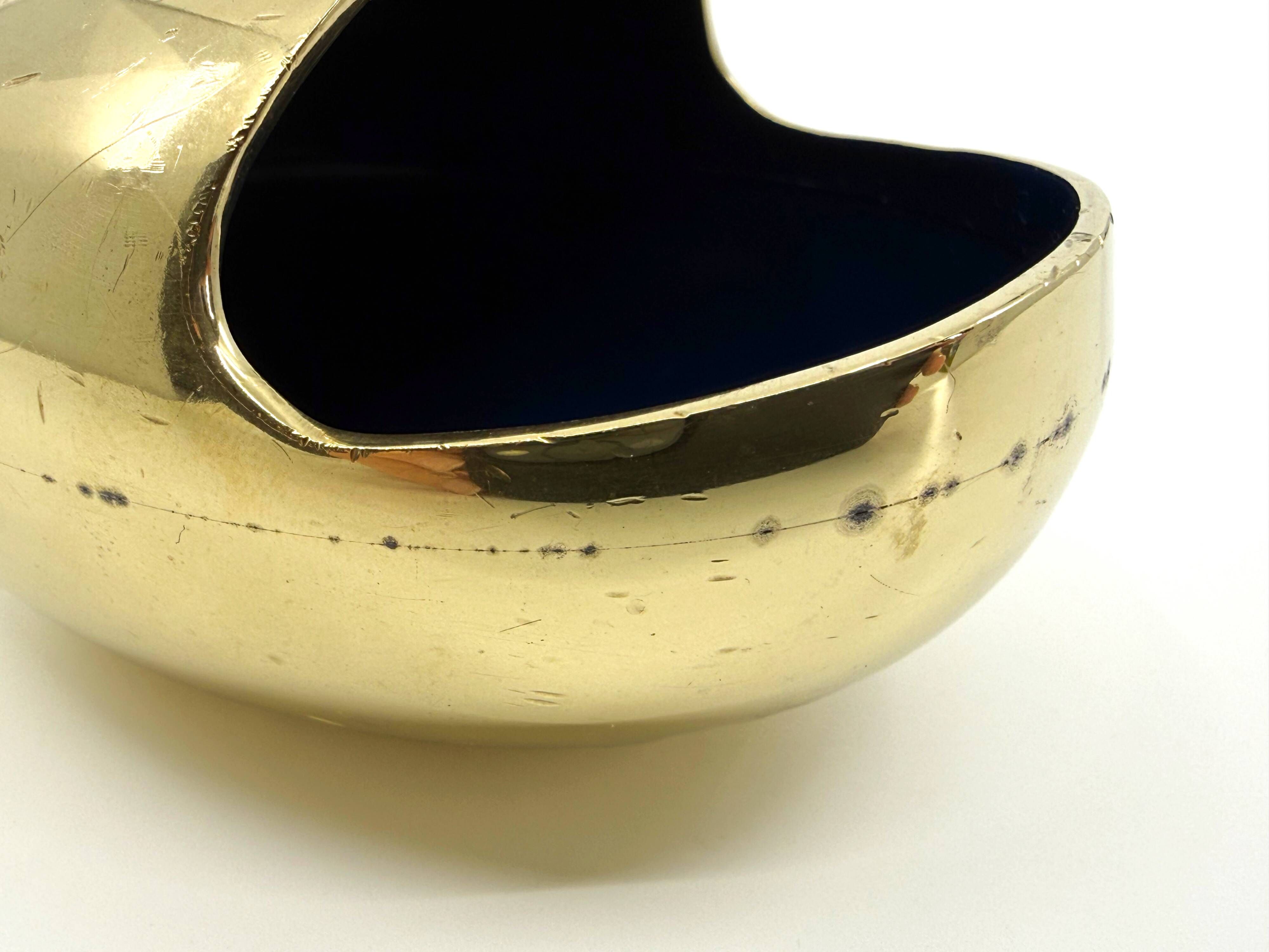 Modernist ashtray "the smile" • Hans Bundle for Carl Cohr • Denmark 50s